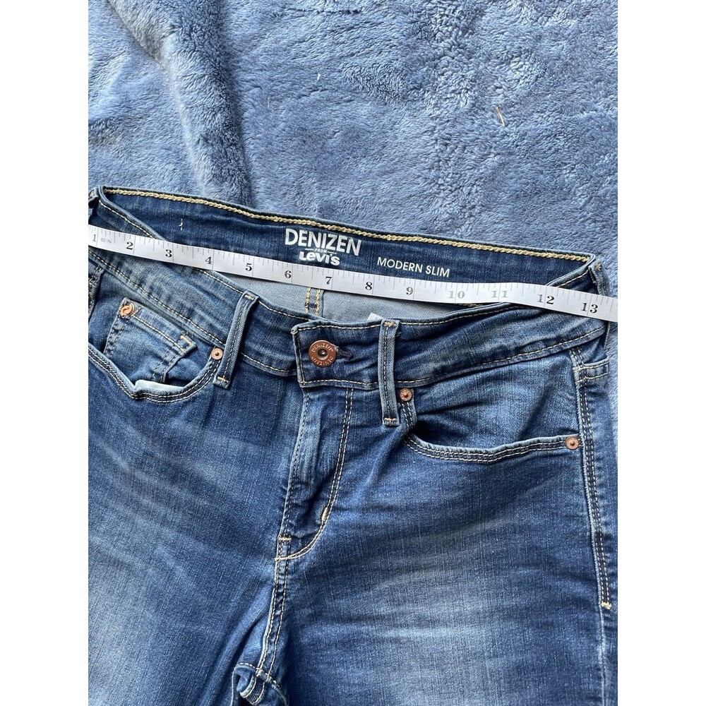Denizen Levis Women’s Blue Jeans Modern Slim Size  2S 26x30 - Picture 8 of 9